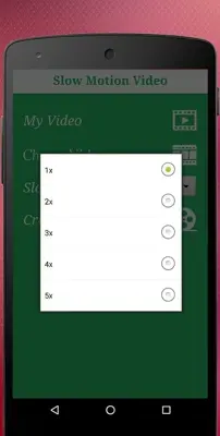 Slow Motion Video android App screenshot 0